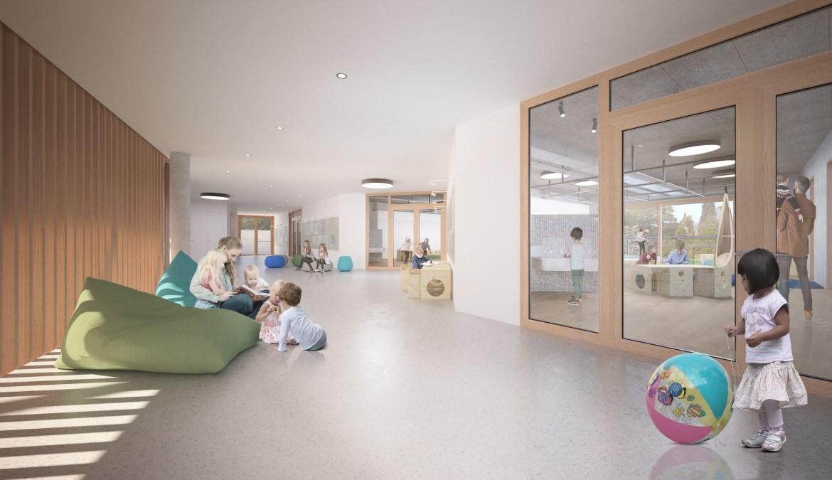 Nations Early Years Extension corridor